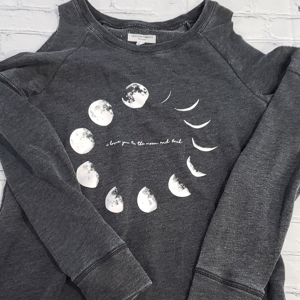 Cold shoulder sweatshirt XS